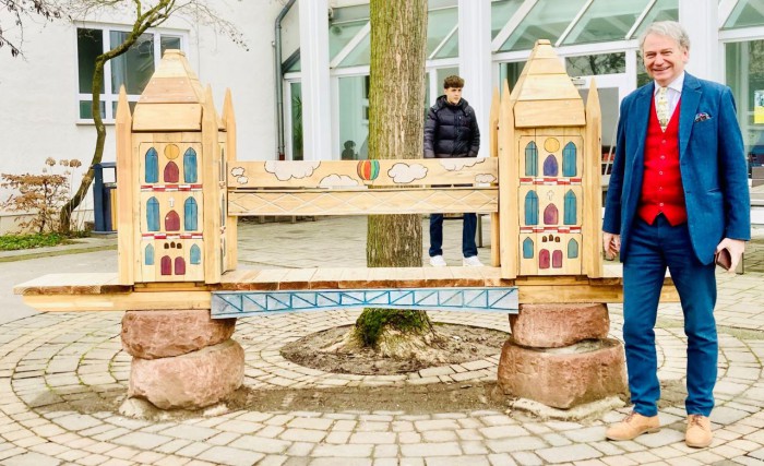 Ein Besuch, der begeistert: Seán Lang aus Cambridge an unserer Schule