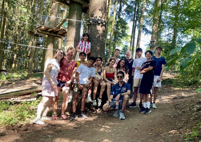 Kletterwald bei 38°