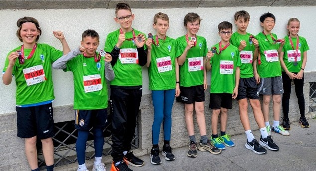 Schnelle Beine beim Halbmarathon