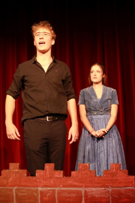 Clara und Nathanael auf dem Turm