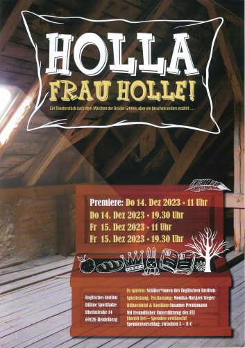 Plakat Frau Holle