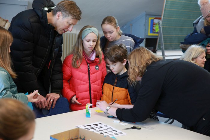 Ein erster Vorgeschmack auf künstlerisches Arbeiten