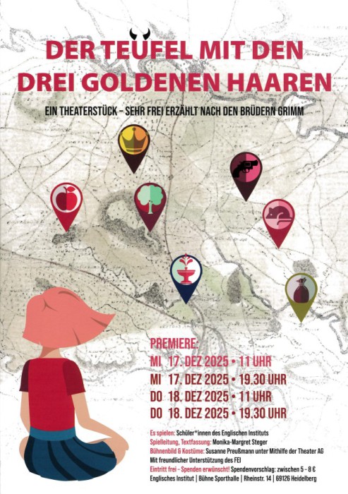 Einladung zur Theateraufführung unserer Unterstufentheater-AG